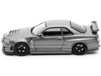Nissan Skyline GT-R (R34) Z-Tune RHD (Right Hand Drive) Gray Metallic "Thailand Diecast Expo 2025 Event Edition" 1/64 Diecast Model Car by Inno Models-2