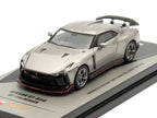 Nissan GT-R50 By ItalDesign Gray Metallic "Indonesia Diecast Expo 2024 Exclusive Edition" 1/64 Diecast Model Car by Inno Models-2