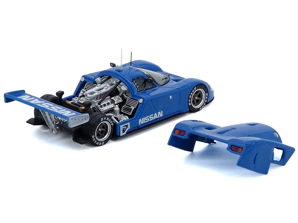 Nissan R89C "Works Prototype" Blue "World Sports Car Championship" (1989) 1/64 Diecast Model Car by Inno Models-2