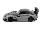 Honda S2000 RHD (Right Hand Drive) "J's Racing" Gray with Carbon Hood and Top "Hong Kong Toycar Salon 2025 Event Edition" 1/64 Diecast Model Car by Inno Models-0