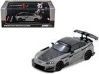 Honda S2000 RHD (Right Hand Drive) "J's Racing" Gray with Carbon Hood and Top "Hong Kong Toycar Salon 2025 Event Edition" 1/64 Diecast Model Car by Inno Models-3