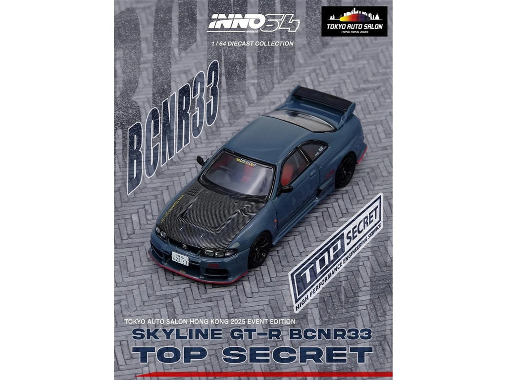 Nissan Top Secret "Tokyo Auto Salon Hong Kong 2025 Event Edition" Set of 2 Pieces 1/64 Diecast Model Car by Inno Models-3