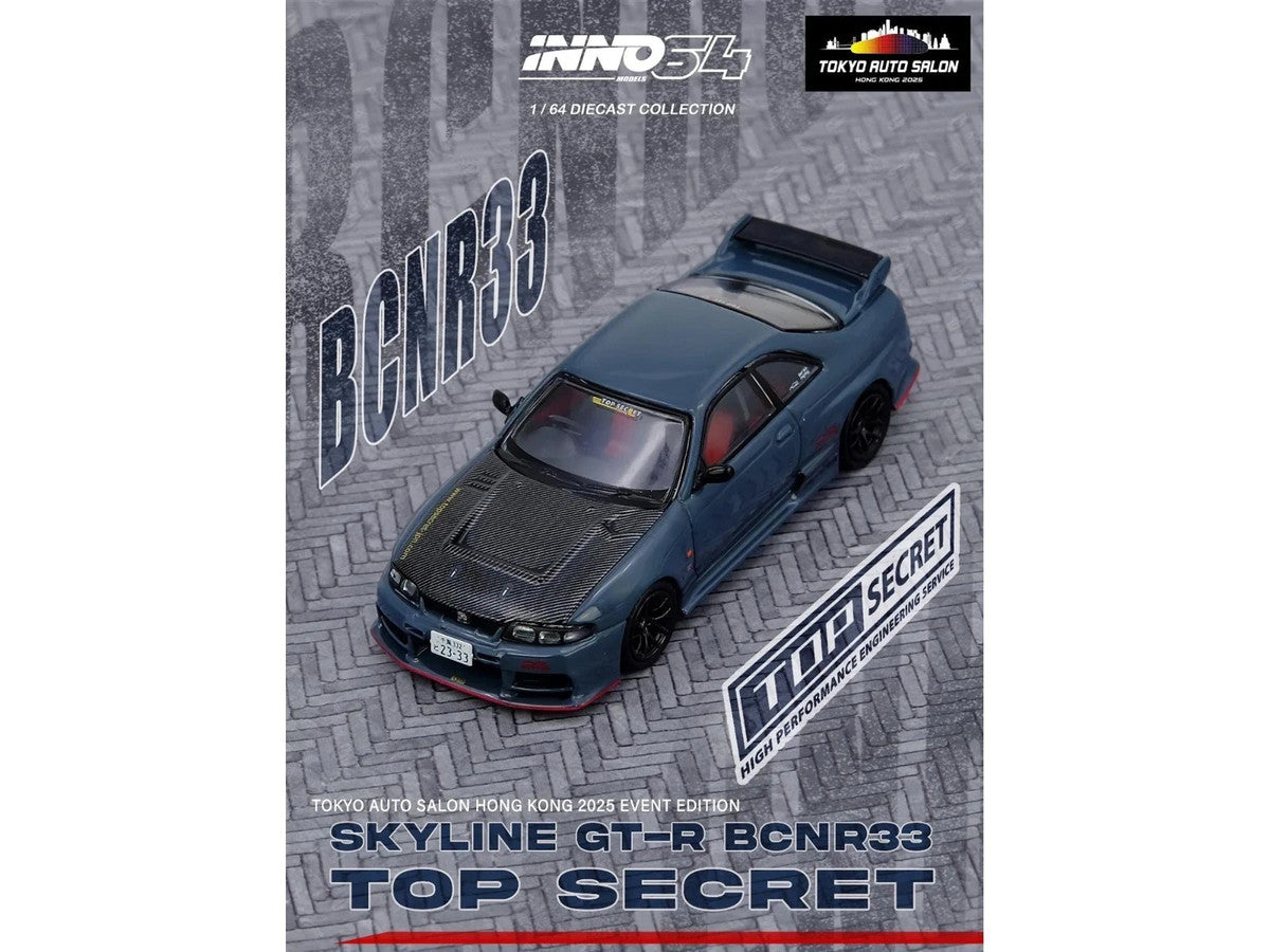 Nissan Top Secret "Tokyo Auto Salon Hong Kong 2025 Event Edition" Set of 2 Pieces 1/64 Diecast Model Car by Inno Models-3