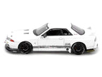 Nissan Skyline "Top Secret" (VR32) GT-R RHD (Right Hand Drive) White 1/64 Diecast Model Car by Inno Models-2