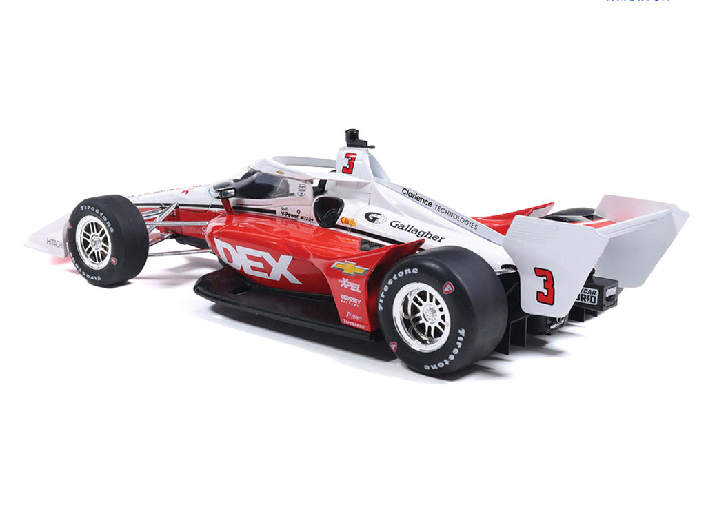 Dallara IndyCar #3 Scott McLaughlin "DEX" Team Penske (Road Course Configuration) "NTT IndyCar Series" (2026) 1/18 Diecast Model Car by IXO Models-2
