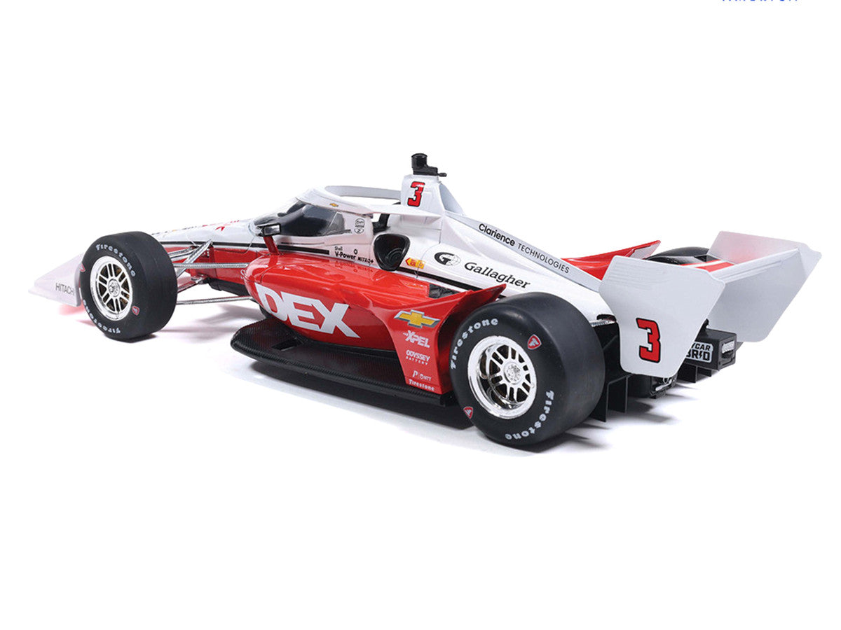 Dallara IndyCar #3 Scott McLaughlin "DEX" Team Penske (Road Course Configuration) "NTT IndyCar Series" (2026) 1/18 Diecast Model Car by IXO Models-2