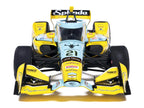 Dallara IndyCar #21 Christian Rasmussen "Splenda" Ed Carpenter Racing (Road Course Configuration) "NTT IndyCar Series" (2026) 1/18 Diecast Model Car by IXO Models-3