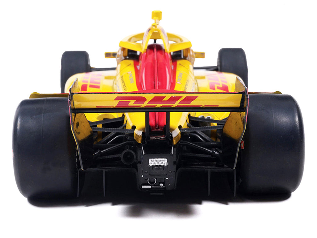Dallara IndyCar #10 Alex Palou "DHL" Chip Ganassi Racing (Road Course Configuration) "NTT IndyCar Series" (2026) 1/18 Diecast Model Car by IXO Models-0