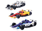 "109th Indianapolis 500" (2025) Podium Set of 3 IndyCars 1/64 Diecast Model Cars by IXO Models-2