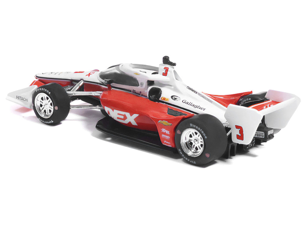 Dallara IndyCar #3 Scott McLaughlin "DEX" Team Penske (Road Course Configuration) "NTT IndyCar Series" (2026) 1/64 Diecast Model by IXO Models-2