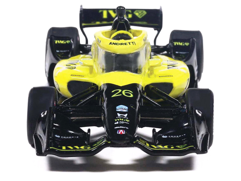 Dallara IndyCar #26 Will Power "TWG" Andretti Global (Road Course Configuration) "NTT IndyCar Series" (2026) 1/64 Diecast Model Car by IXO Models-3