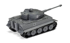 Skill 1 Model Kit Tiger I Tank "German Army" Snap Together Painted Plastic Model Tank Kit 1/35 Scale by Airfix Quickbuild-2