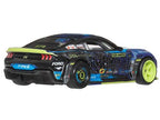2024 Ford Mustang RTR Spec 5-FD Dark Blue with Graphics "Circuit Legends" Series Diecast Model Car by Hot Wheels-2