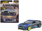 2024 Ford Mustang RTR Spec 5-FD Dark Blue with Graphics "Circuit Legends" Series Diecast Model Car by Hot Wheels-0