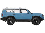 2024 Toyota Land Cruiser Blue with White Top "HW Off Road" Series Diecast Model Car by Hot Wheels-0