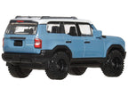 2024 Toyota Land Cruiser Blue with White Top "HW Off Road" Series Diecast Model Car by Hot Wheels-1