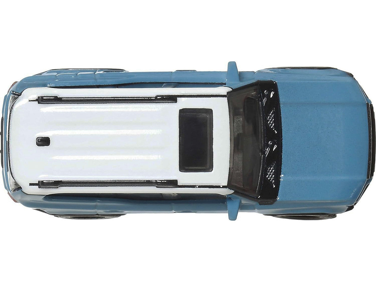 2024 Toyota Land Cruiser Blue with White Top "HW Off Road" Series Diecast Model Car by Hot Wheels-2