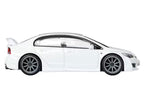 2007 Honda Civic Type R RHD (Right Hand Drive) White "Ronin Run II" Series Diecast Model Car by Hot Wheels-1