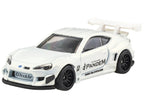 Subaru BRZ Pandem RHD (Right Hand Drive) White Metallic "Circuit Legends" Series Diecast Model Car by Hot Wheels-1