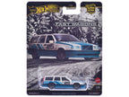 Volvo 850 Estate Wagon #25 Blue and White "Fast Wagons" Series Diecast Model Car by Hot Wheels-2