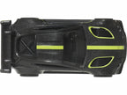 Aston Martin Vantage GTE Dark Gray Metallic with Lime Green Stripes "Euro Speed" Series Diecast Model Car by Hot Wheels-2