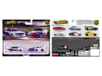 BMW 320 Group 5 #12 White with Stripes and 2001 BMW M3 GTR #3 White with Stripes "Car Culture" Set of 2 Cars Diecast Model Cars by Hot Wheels-0