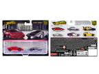 Lamborghini Countach LP5000 QV Red and Lancia Stratos Zero Gray Metallic "Car Culture" Set of 2 Cars Diecast Model Cars by Hot Wheels-0