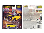 Datsun 510 Wagon Yellow and Black "Boulevard" Series Diecast Model Car by Hot Wheels-1