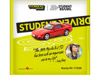Mazda RX-7 FD3S RHD (Right Hand Drive) Red "Student Driver" "J Collection" Series 1/64 Diecast Model by Tarmac Works-2