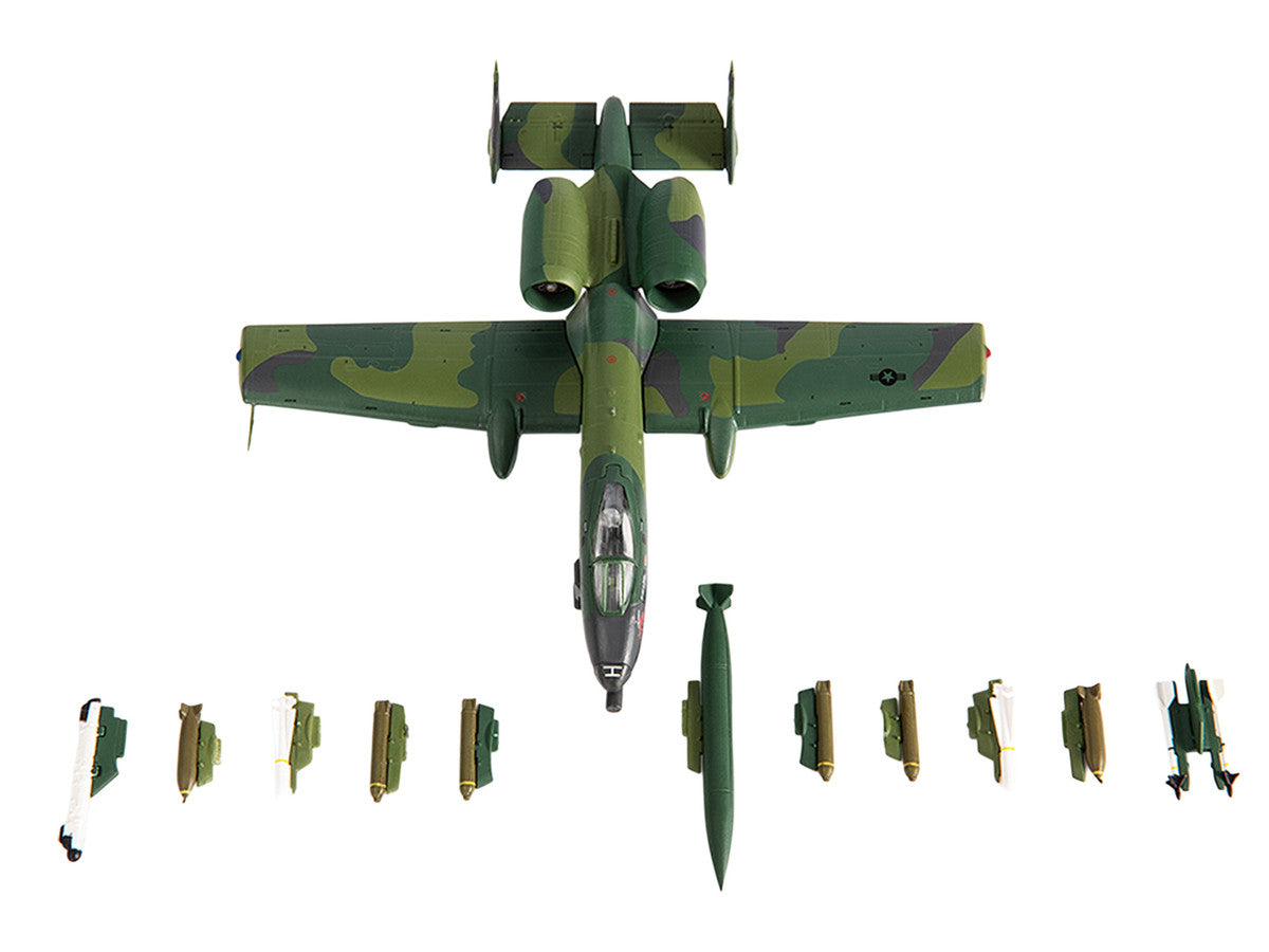 Fairchild Republic A-10 Thunderbolt II Attack Aircraft "23rd Tactical Fighter Wing 706th Fighter Squadron Operation Desert Storm" (1991) United States Air Force 1/144 Diecast Model by JC Wings-2