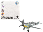 Messerschmitt BF 109G-6 Fighter Aircraft "JG 51 Bulgaria" (1944) German Luftwaffe 1/72 Die Cast Model by JC Wings-0