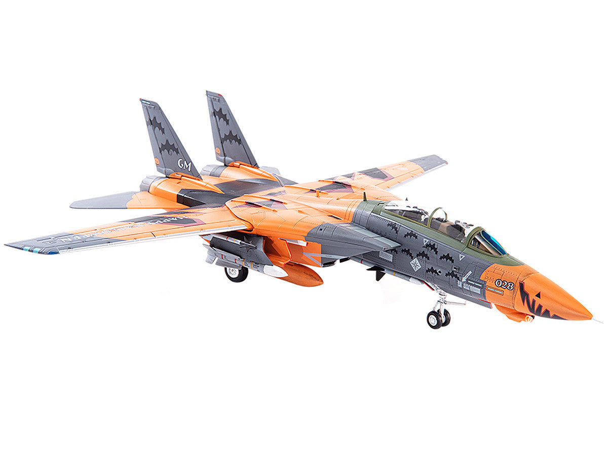 Grumman F-14D Tomcat Fighter Plane Ace Combat "Pumpkin Face" 1/144 Diecast Model by JC Wings-1