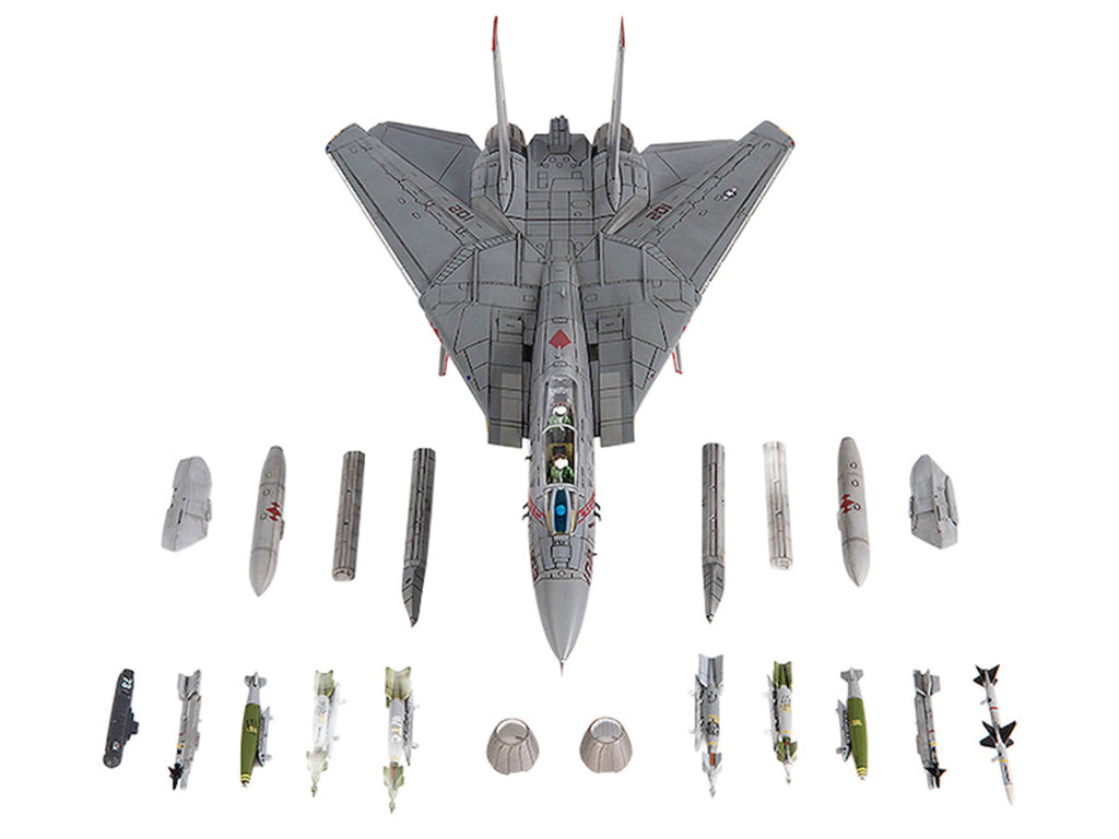 Grumman F-14B Tomcat Fighter Aircraft "VF-102 Diamondbacks Operation Enduring Freedom" (2001) United States Navy 1/72 Diecast Model by JC Wings-3