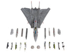 Grumman F-14B Tomcat Fighter Aircraft "VF-102 Diamondbacks Operation Enduring Freedom" (2001) United States Navy 1/72 Diecast Model by JC Wings-3