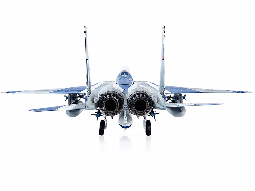 F-15DJ JASDF (Japan Air Self-Defense Force) Eagle Fighter Aircraft "23rd Fighter Training Group 20th Anniversary" with Display Stand Limited Edition to 600 pieces Worldwide 1/72 Diecast Model by JC Wings-3