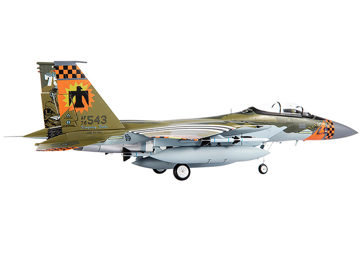 McDonnell Douglas F-15C Eagle Fighter Plane "U.S. ANG 173rd Fighter Wing" (2020) 1/72 Diecast Model by JC Wings-2