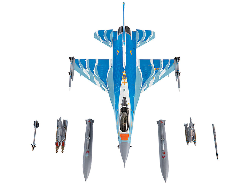 Lockheed F-16C Fighting Falcon Fighter Aircraft "309th Fighter Squadron 56th Operations Group Wild Ducks" (2022) United States Air Force 1/72 Diecast Model by JC Wings-2