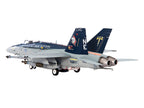McDonnell Douglas F/A-18C Hornet Aircraft "VFA-34 Blue Blasters USS Carl Vinson Last Cruise" (2018) United States Navy 1/72 Diecast Model by JC Wings-2