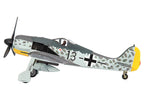 Focke-Wulf Fw 190A-8 Fighter Aircraft "JG 26 Schlageter France" (1945) German Luftwaffe 1/72 Diecast Model by JC Wings-1