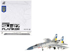 Sukhoi Su-27 Flanker Aircraft "Ukraine War" (2023) Ukrainian Air Forces 1/72 Diecast Model by JC Wings-4