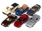 "Classic Gold Collection" 2026 Release 1 Set A of 6 Cars 1/64 Diecast Model Cars by Johnny Lightning