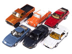 "Classic Gold Collection" 2026 Release 1 Set B of 6 Cars 1/64 Diecast Model Cars by Johnny Lightning-1