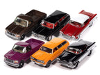 Johnny Lightning Collector's Tin 2025 Set of 6 Cars Release 2 Limited Edition 1/64 Diecast Model Cars by Johnny Lightning-1