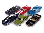 "Muscle Cars USA" 2025 Release 1 Set B of 6 pieces 1/64 Diecast Model Cars by Johnny Lightning