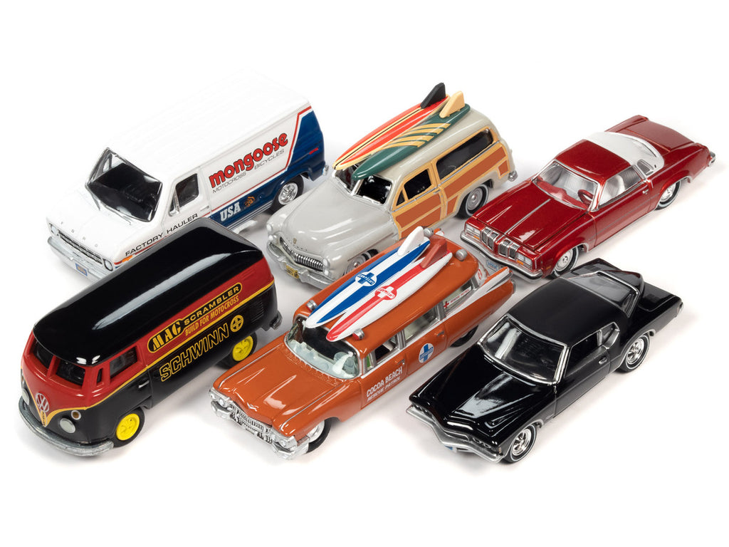Johnny Lightning "2-Packs" 2023 Set B of 6 pieces Release 2 1/64 Diecast Model Cars by Johnny Lightning-1