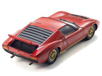 Lamborghini Miura P 400 Red with Gold Accents 1/18 Diecast Model Car by Kyosho-3