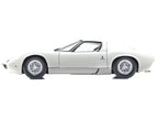 Lamborghini Miura P 400 White 1/18 Diecast Model Car by Kyosho-0