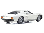 Lamborghini Miura P 400 White 1/18 Diecast Model Car by Kyosho-1