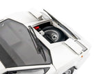 Lamborghini Countach LP 400S White 1/18 Diecast Model Car by Kyosho