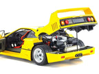 Ferrari F40 Yellow 1/18 Diecast Model Car by Kyosho-3